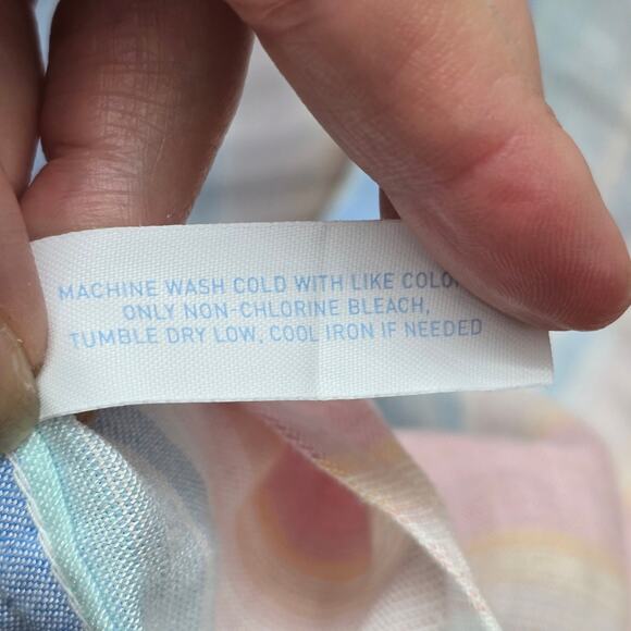 Southern Tide Kamryn Resort Stripe Shirt Dress Preppy Beach Multicolor SZ Large - Picture 6 of 6